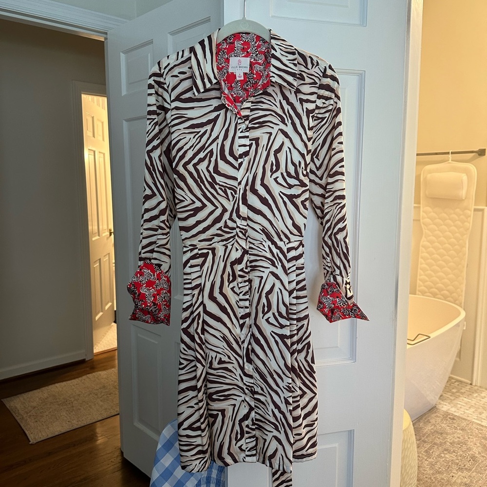 Animal print dress